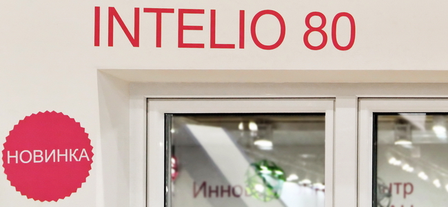 Выставка BATIMAT стенд Rehau INTELIO 80